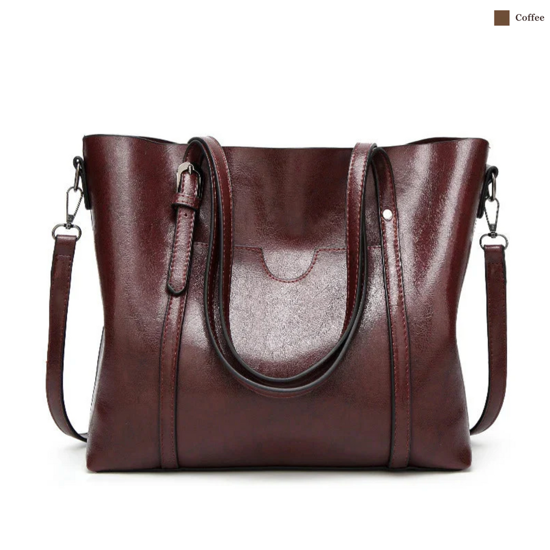 Kelley’s Refined Elegance | Luxury Leather Handbag