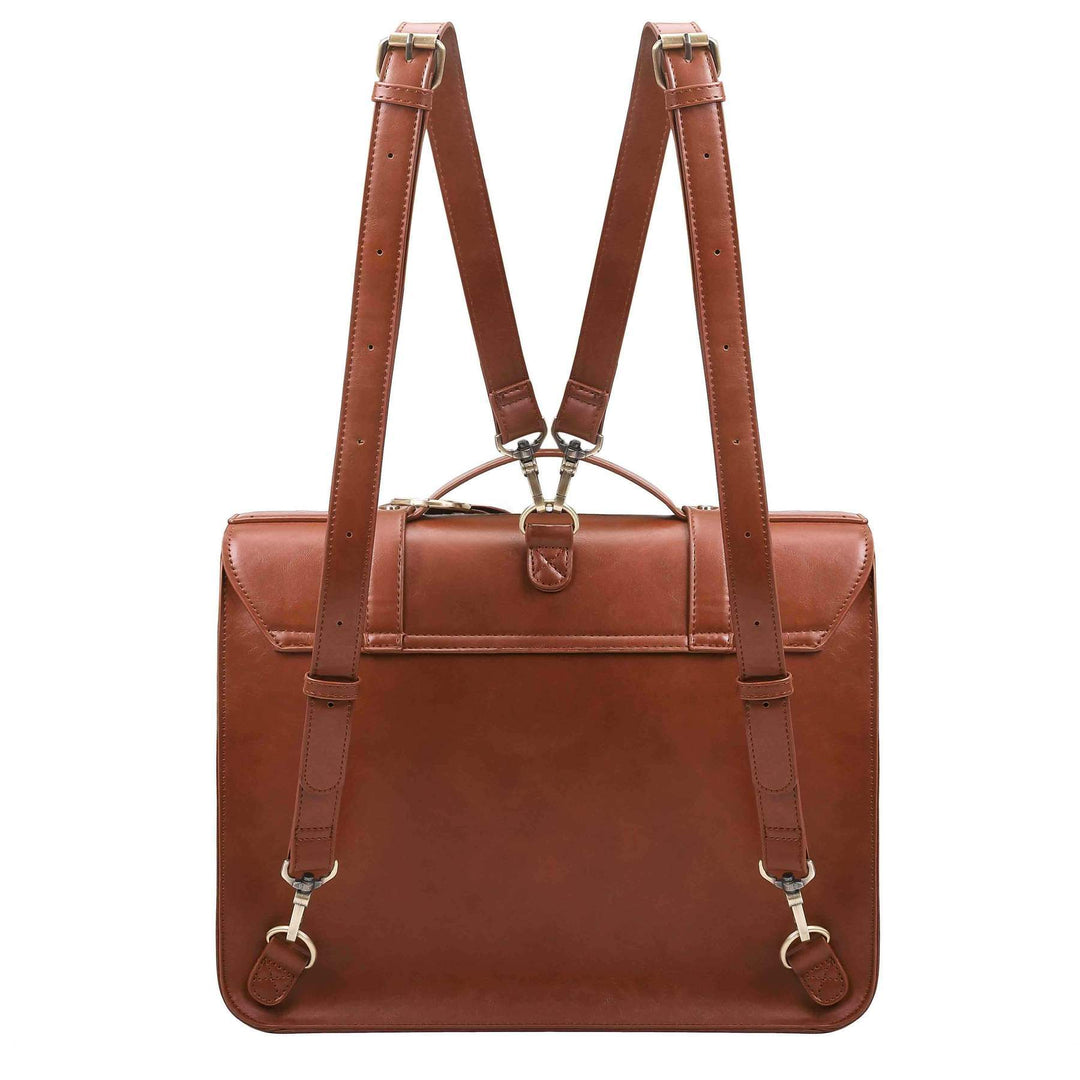 Vintage Bow-Kissed Satchel