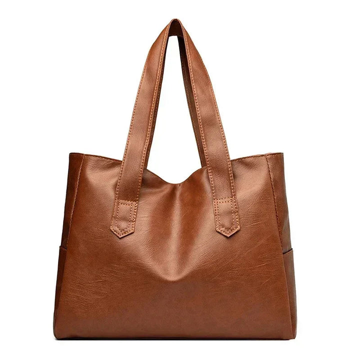 Grace’s Minimalist Luxe  Soft Leather Shoulder Bag