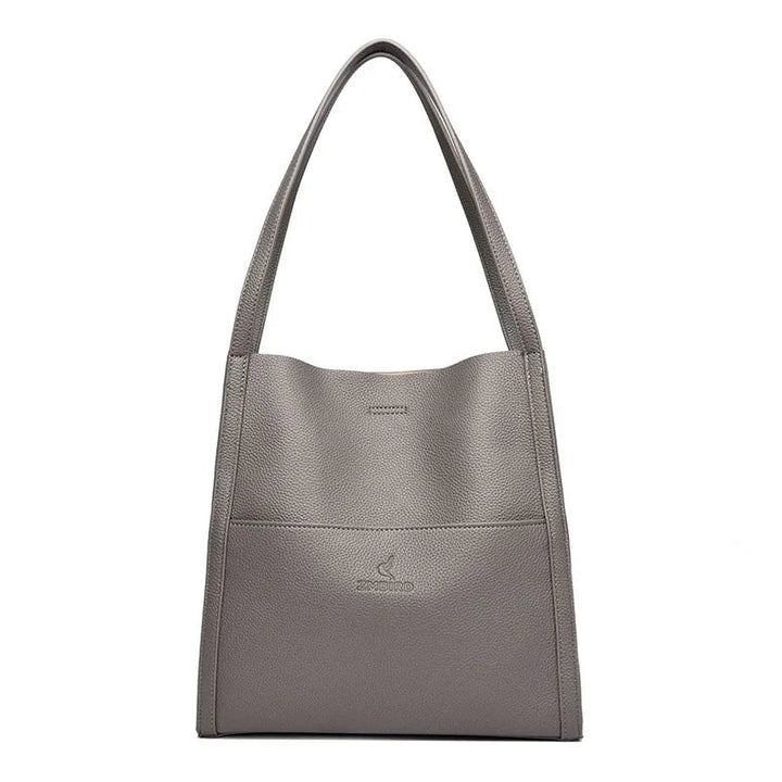 Grace’s Soft Serenity  Designer Leather Crossbody Tote